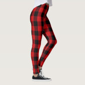 Red Buffalo Karo Kariert Leggings (Rechts)