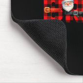 Red Buffalo Plaid Bruh Christmas Xmas Pajamas Boys Mousepad (Ecke)