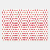 Red Buffalo Plaid Longhorn Pattern Geschenkpapier Set (Vorderseite 2)