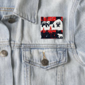 Red Buffalo Plaid Polar Bear Button (Beispiel)