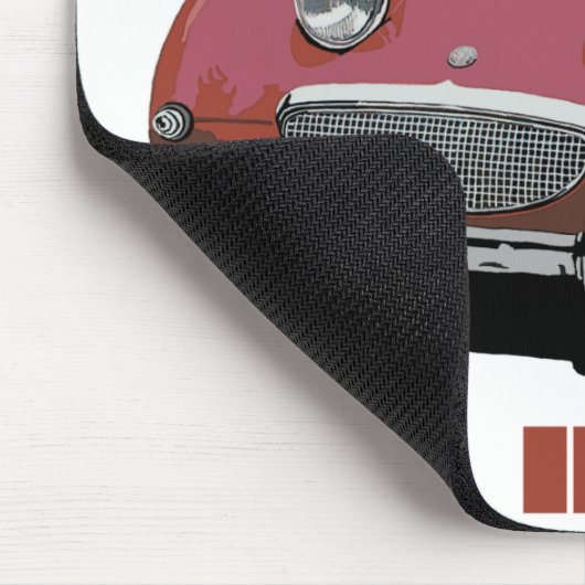 Red Bugeye Mousepad (Ecke)