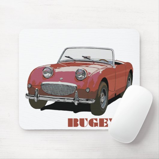 Red Bugeye Mousepad (Mit Mouse)
