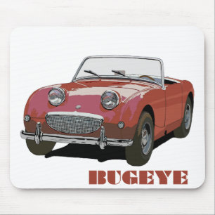 Red Bugeye Mousepad