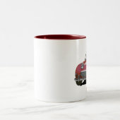 Red Bugeye Zweifarbige Tasse (Mittel)