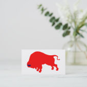 Red Bull Business Cards Visitenkarte (Stehend Vorderseite)