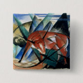 Red Bull (Gouache auf Papier) Button (Vorderseite)