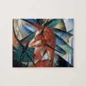 Red Bull (Gouache auf Papier) Puzzle (Horizontal)