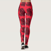 Red Bull Leggings laufen (Rückseite)