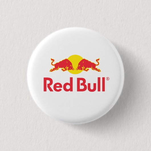 Red Bull Logo Button (Vorderseite)