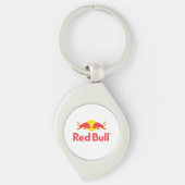 Red Bull Logo Button Schlüsselanhänger (Vorderseite)