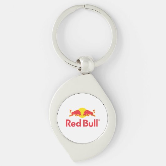 Red Bull Logo Button Schlüsselanhänger (Vorderseite)