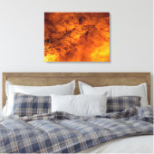 Red Bull of Lascaux Leinwanddruck (Insitu (Schlafzimmer))