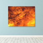 Red Bull of Lascaux Leinwanddruck (Insitu (Holzboden))