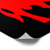 RED BULL Poster (Ecke)