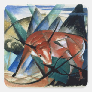 Red Bull Quadratischer Aufkleber