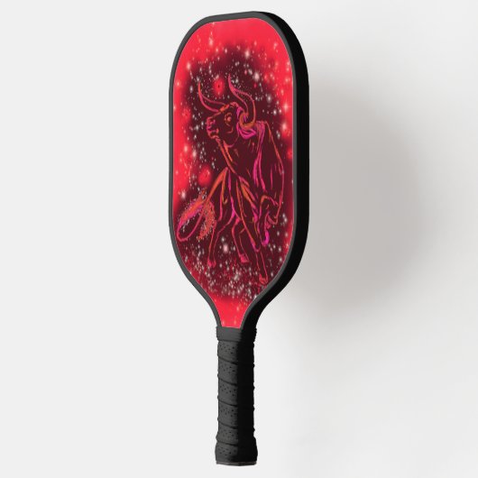Red Bull rennt auf Starry Night Pickleball Paddel Pickleball Schläger (Links)