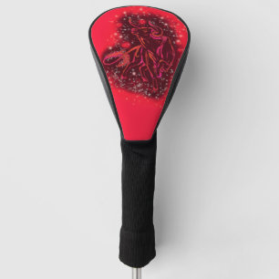 Red Bull Running Golf Head Cover Starry Nigh Headcover