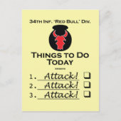 Red Bull Things-to-Do Postcard Postkarte (Vorderseite)