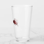 Red Bull Trinkbehälter Glas (Links)