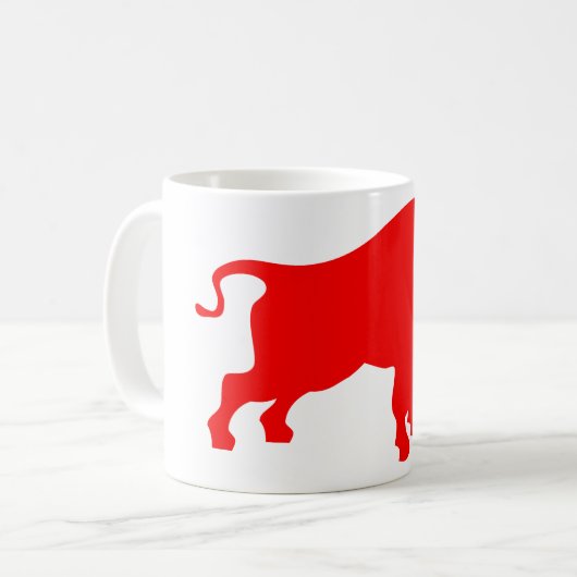 Red Bull White Coffee Tasse (Vorderseite Links)