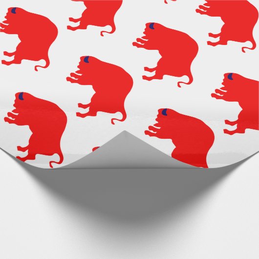 Red Bull Wrapping Paper Geschenkpapier (Ecke)