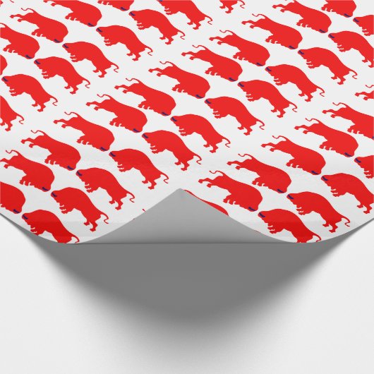 Red Bull Wrapping Paper Geschenkpapier (Ecke)