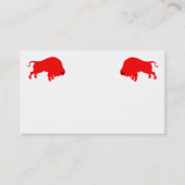 Red Bulls Business Cards Visitenkarte (Vorderseite)
