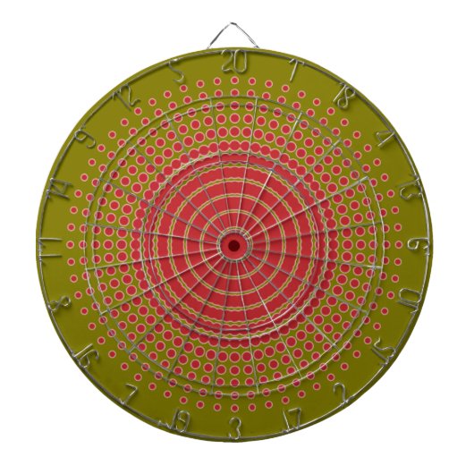 „Red Bullseye“ Dartscheibe (vorne)
