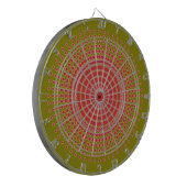 „Red Bullseye“ Dartscheibe (Vorderseite Links)