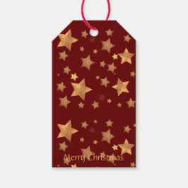 Red Burgundy To/from Elegante Weihnachten Geschenkanhänger