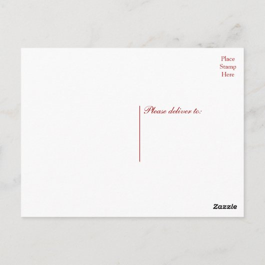 Red Burgundy Vielen Dank, dass Sie Weingläser Hoch Postkarte (Rückseite)