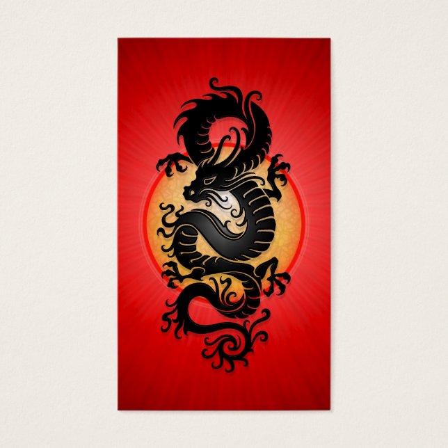 Red Burst chinesischer Drache (Vorderseite)