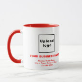 Red Business Brand Texte zur Combo-Tasse Tasse (Links)
