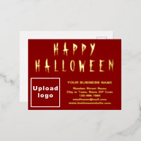 Red Business Brand zu Halloween