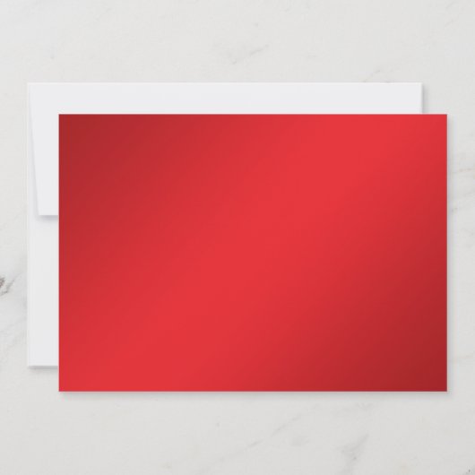 Red Business Einladung (Rückseite)