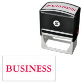 Red Business Permastempel (Beispiel)