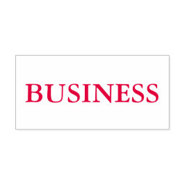 Red Business Permastempel