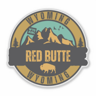 Red Butte, Wyoming Aufkleber
