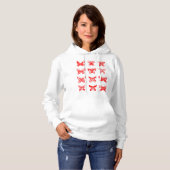 Red Butterfells Womens Hoodie (Vorne ganz)