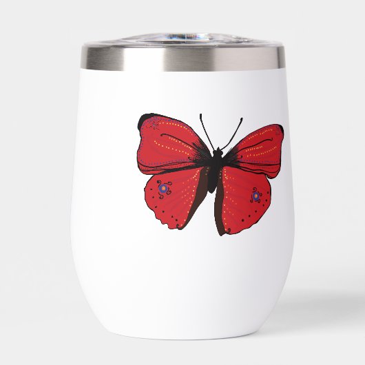 Red Butterfly Drawing (Vorderseite)