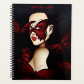 Red Butterfly Masquerade Planer (Vorderseite)