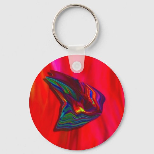 Red Butterfly Schlüsselanhänger (Vorderseite)