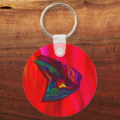 Red Butterfly Schlüsselanhänger (Vorderseite)