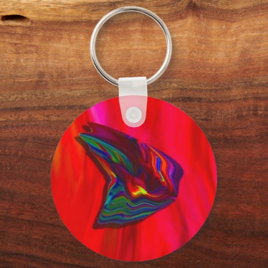 Red Butterfly Schlüsselanhänger (Vorderseite)