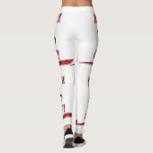 Red Buzz Off Leggings (Rückseite)