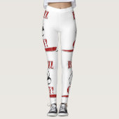 Red Buzz Off Leggings (Vorderseite)