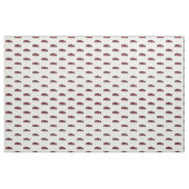 Red C7 Corvette Handgezeichnete Sketch-Fabrik Stoff (Yard (91,4 cm))