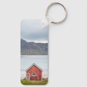 Red Cabin Ramberg Lofoten Schlüsselanhänger (Rückseite)