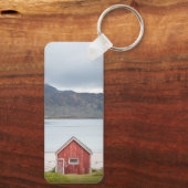 Red Cabin Ramberg Lofoten Schlüsselanhänger (Rückseite)