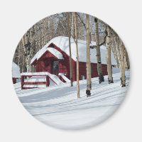 Red Cabin Winter